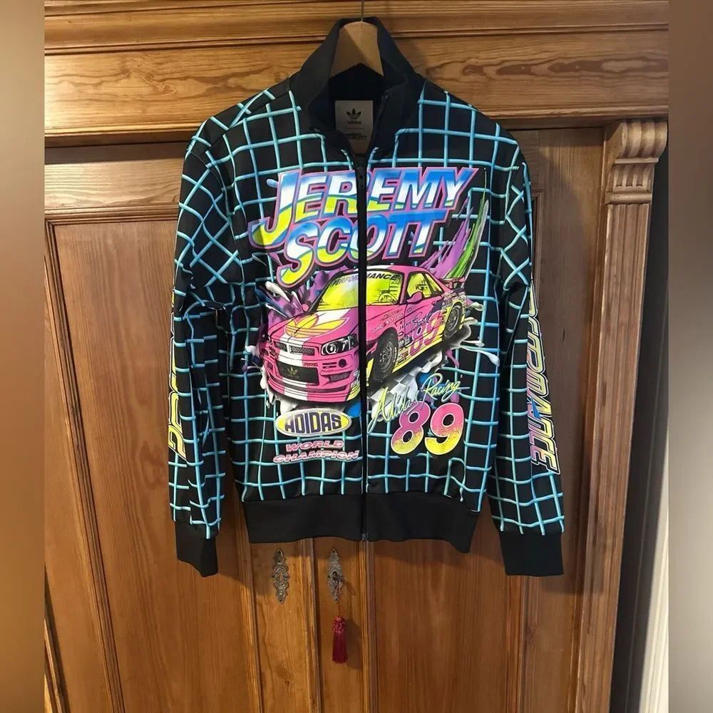 Adidas Jeremy Scott Multicolor Jacket Sz XS NWOT UNISEX